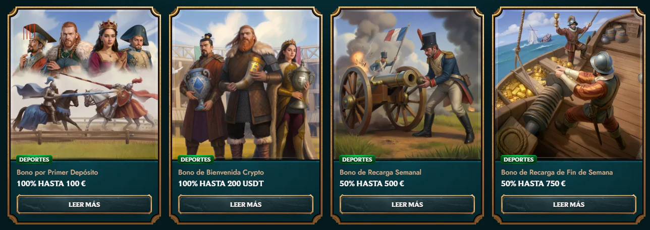 MyEmpire Casino bonos de apuestas deportivas